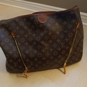 Louis Vuitton Dark Brown Monogram Tote